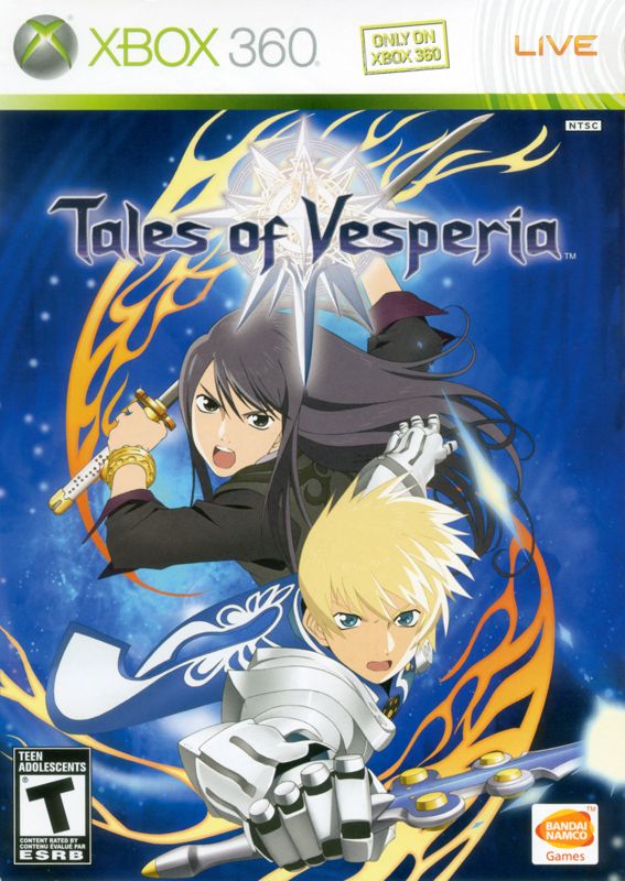 Tales of Vesperia box art for Xbox 360